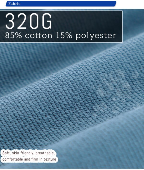 Custom Drop-Shoulder Pullover Hoodie - Style 0C815A - product detail view 5