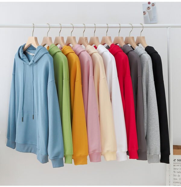Custom Drop-Shoulder Pullover Hoodie - Style 0C815A - product detail view 9