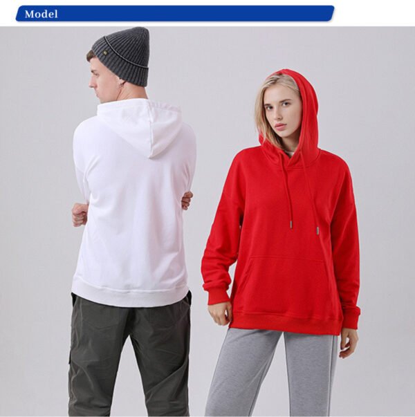 Custom Drop-Shoulder Pullover Hoodie - Style 0C815A - product detail view 10