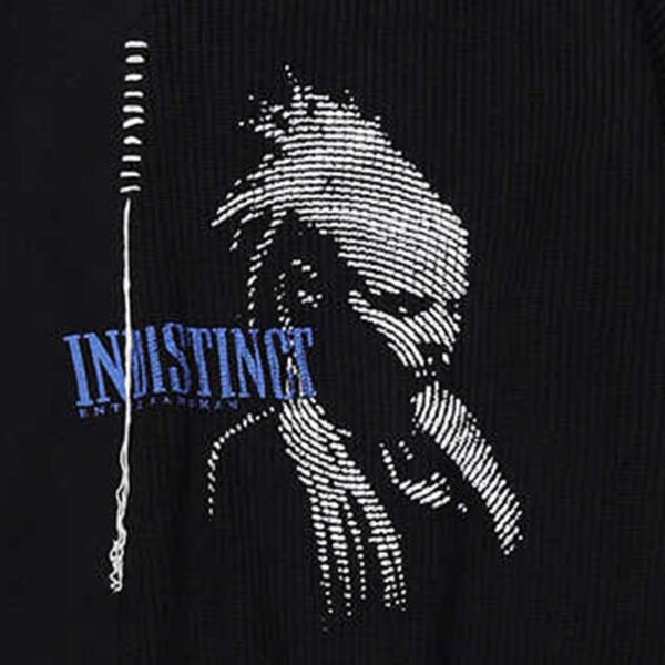 Custom Irregular Graphic Knit Sweater - Style 444EB1 - product detail view 8