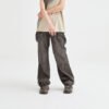 Custom Irregular-Washed Drawcord Cargo Pants - Style 8EF674 - product detail view 4