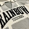 Custom Jacquard Grid Mesh Polo Sweater - Style 9F6E4F - product detail view 4 Custom Jacquard Grid Mesh Polo Sweater - Style 9F6E4F - product detail view 4