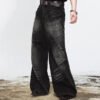 Custom Vintage-Wash Jeans with Panel Print Registration - Style E12F19 - product detail view 4 Custom Vintage-Wash Jeans with Panel Print Registration - Style E12F19 - product detail view 4