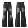 Custom Vintage-Wash Jeans with Panel Print Registration - Style E12F19 - product detail view 6 Custom Vintage-Wash Jeans with Panel Print Registration - Style E12F19 - product detail view 6