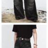 Custom Vintage-Wash Jeans with Panel Print Registration - Style E12F19 - product detail view 7 Custom Vintage-Wash Jeans with Panel Print Registration - Style E12F19 - product detail view 7