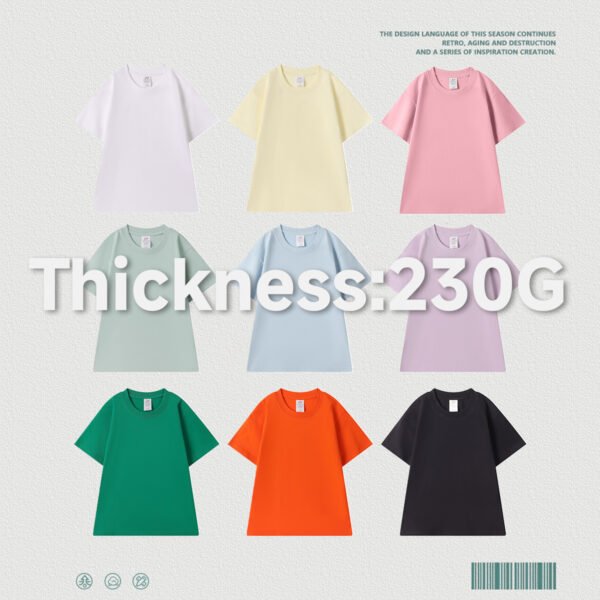 Custom Kids 230 GSM Cotton T-Shirt U-01DT - Style 42D487 - product detail view 3 Custom Kids 230 GSM Cotton T-Shirt U-01DT - Style 42D487 - product detail view 3