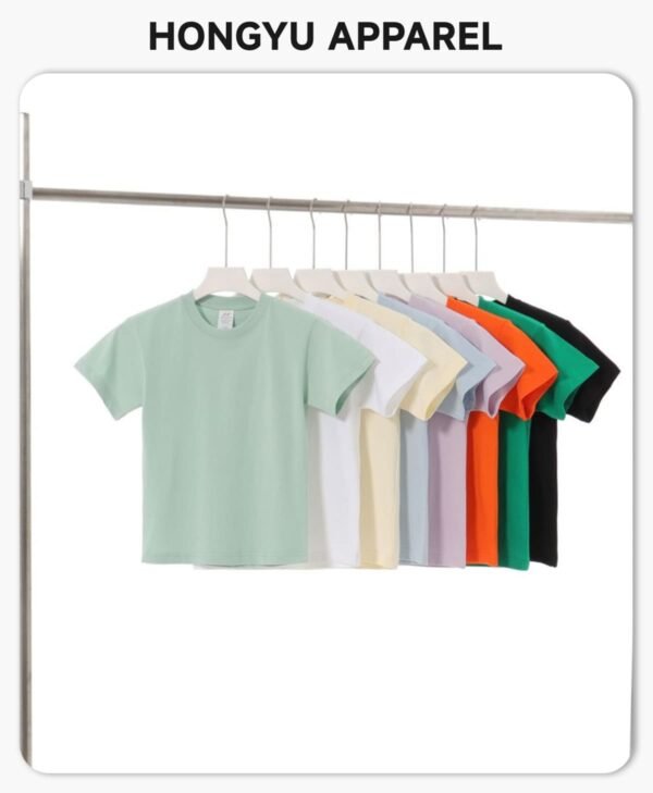 Custom Kids 230 GSM Cotton T-Shirt U-01DT - Style 42D487 - product detail view 4 Custom Kids 230 GSM Cotton T-Shirt U-01DT - Style 42D487 - product detail view 4