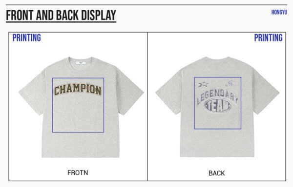 Custom Kids Heavyweight Performance T-Shirt G905 - Style 9D9AFC - product detail view 9