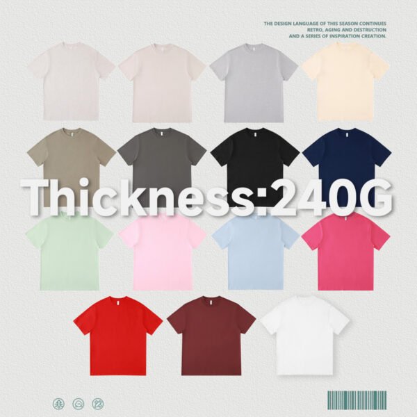 Custom Kids Oversized 240G Cotton T-Shirt BT240301 - Style DA2465 - product detail view 3 Custom Kids Oversized 240G Cotton T-Shirt BT240301 - Style DA2465 - product detail view 3