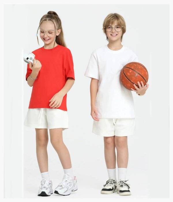 Custom Kids Oversized 240G Cotton T-Shirt BT240301 - Style DA2465 - product detail view 12 Custom Kids Oversized 240G Cotton T-Shirt BT240301 - Style DA2465 - product detail view 12