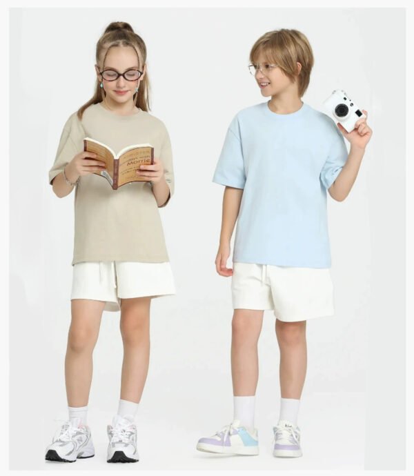 Custom Kids Oversized 240G Cotton T-Shirt BT240301 - Style DA2465 - product detail view 11 Custom Kids Oversized 240G Cotton T-Shirt BT240301 - Style DA2465 - product detail view 11