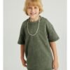 Custom Kids Acid-Washed Heavyweight T-Shirt - Style F4345B - product detail view 4
