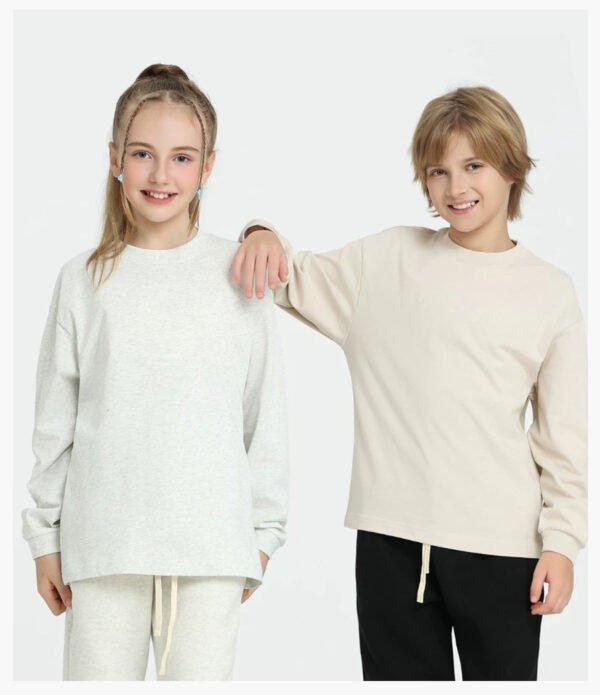 Custom Kids Oversized Long-Sleeve T-Shirt - Style 33CBAD - product detail view 12 Custom Kids Oversized Long-Sleeve T-Shirt - Style 33CBAD - product detail view 12