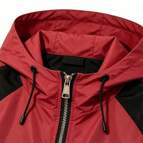 Custom Kids Color Block Graphic Track Jacket - Style 71FCF8 - product detail view 8