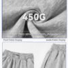 Custom Kids French Terry Sport Shorts - VW-B3F261 - Style B3F261 - product detail view 6 Custom Kids French Terry Sport Shorts - VW-B3F261 - Style B3F261 - product detail view 6