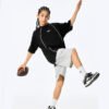 Custom Kids French Terry Sport Shorts - VW-B3F261 - Style B3F261 - product detail view 9 Custom Kids French Terry Sport Shorts - VW-B3F261 - Style B3F261 - product detail view 9