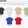 Custom Kids Oversized Cotton T-Shirt - S1002 - Style CD00B7 - product detail view 6