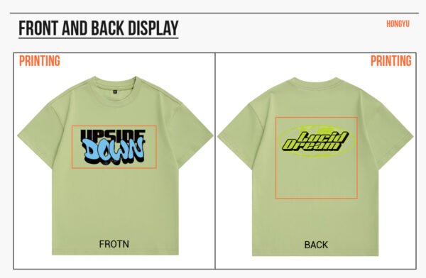 Custom Kids Oversized Cotton T-Shirt - S1002 - Style CD00B7 - product detail view 9