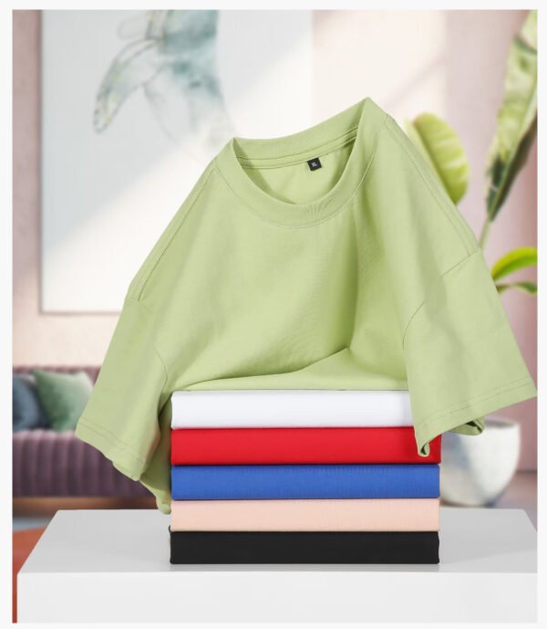 Custom Kids Oversized Cotton T-Shirt - S1002 - Style CD00B7 - product detail view 11