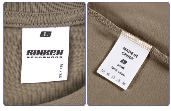 Custom Kids Heavyweight Oversized T-Shirt - Style 6F8887 - product detail view 8