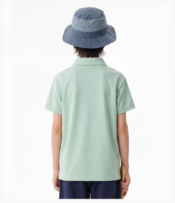 Custom Kids Pique Polo Shirt - Style 3EAD66 - product detail view 13 Custom Kids Pique Polo Shirt - Style 3EAD66 - product detail view 13