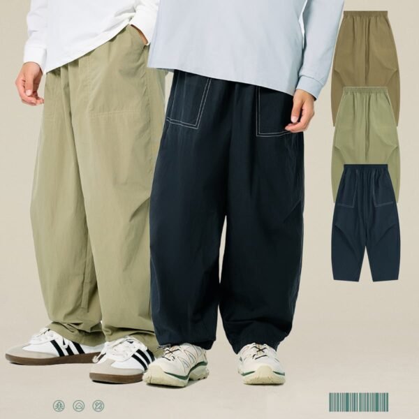 Custom Kids Wide-Leg Woven Trousers - Style 2F65A2 Custom Kids Wide-Leg Woven Trousers - Style 2F65A2