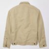 Custom Layered Plaid Collar Overshirt Coat - VW-1999 - Style 1999BA - product detail view 4