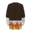 Custom Layered Flame Graphic Long-Sleeve T-Shirt - Style 134C18 - product detail view 4 Custom Layered Flame Graphic Long-Sleeve T-Shirt - Style 134C18 - product detail view 4