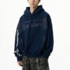Custom Washed Layered-Look Pullover Hoodie 8148422 - Style F7A09D - product detail view 2 Custom Washed Layered-Look Pullover Hoodie 8148422 - Style F7A09D - product detail view 2