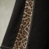 Custom Leopard Panel Flare Capri Jeans - Style 732CE2 - product detail view 3 Custom Leopard Panel Flare Capri Jeans - Style 732CE2 - product detail view 3