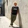 Custom Leopard Sleeve Polo Streetwear Jersey - Style A704FA