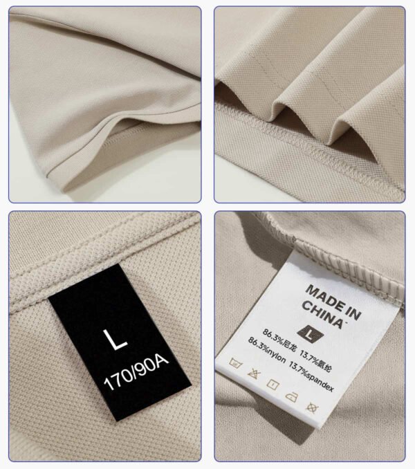 Custom Level-Hem Pique Polo Shirt S9601 - Style 3873D7 - product detail view 14 Custom Level-Hem Pique Polo Shirt S9601 - Style 3873D7 - product detail view 14