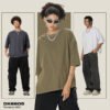 Custom Light-Wash Boxy T-Shirt - DX8805 - Style 127BE8 - product detail view 2