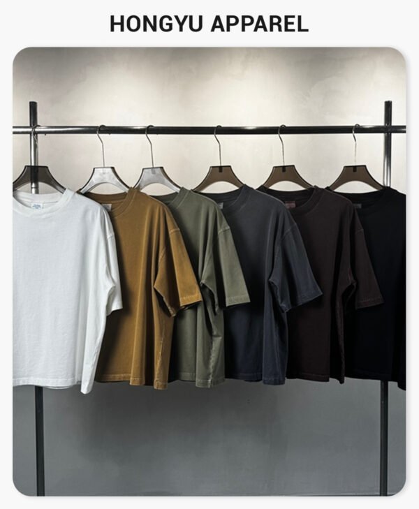 Custom Light-Wash Boxy T-Shirt - DX8805 - Style 127BE8 - product detail view 4