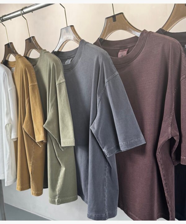 Custom Light-Wash Boxy T-Shirt - DX8805 - Style 127BE8 - product detail view 15