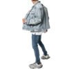 Custom Light-Wash Relaxed Denim Jacket - Style F52F47 - product detail view 2 Custom Light-Wash Relaxed Denim Jacket - Style F52F47 - product detail view 2