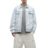 Custom Light Wash Denim Utility Jacket - Style 58A327 - product detail view 2 Custom Light Wash Denim Utility Jacket - Style 58A327 - product detail view 2