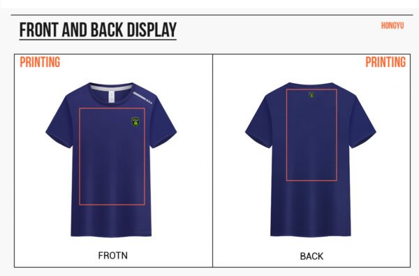 Custom Lightweight Athletic Crew Neck T-Shirt - NY3307 - Style 206803 - product detail view 9 Custom Lightweight Athletic Crew Neck T-Shirt - NY3307 - Style 206803 - product detail view 9