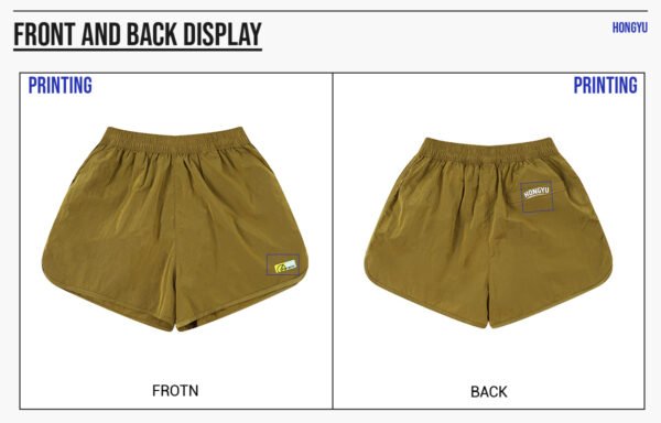 Custom Lightweight Sport Shorts 12A225243001 - Style 880B03 - product detail view 8 Custom Lightweight Sport Shorts 12A225243001 - Style 880B03 - product detail view 8