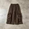 Custom Strap-Detail Multi-Pocket Capri Cargo Pants - Style 8368A7 - product detail view 2 Custom Strap-Detail Multi-Pocket Capri Cargo Pants - Style 8368A7 - product detail view 2