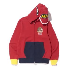Custom Color-Block Full-Zip Hooded Sweatshirt - Style 2044DA