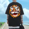 Custom Lion Crest Oversized Printed T-Shirt | VW-3305 - Style 3305F5 - product detail view 2