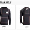 Custom Performance Long-Sleeve Training Tee | - Style F82B5C - product detail view 4