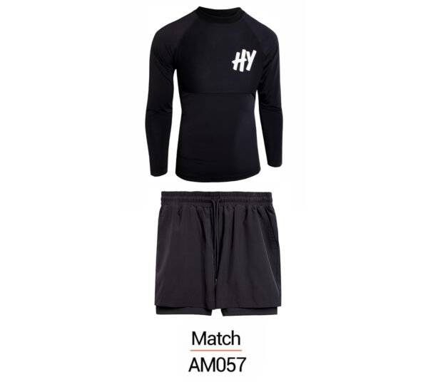 Custom Performance Long-Sleeve Training Tee | - Style F82B5C - product detail view 11