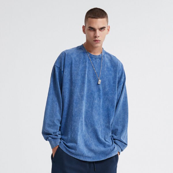 Custom Longline Pocket Sweatshirt | - Style CE7908 - product detail view 2 Custom Longline Pocket Sweatshirt | - Style CE7908 - product detail view 2