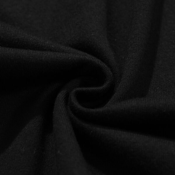 Custom Black Longline Zipper T-Shirt - Style 6D1A3B Custom Black Longline Zipper T-Shirt - Style 6D1A3B