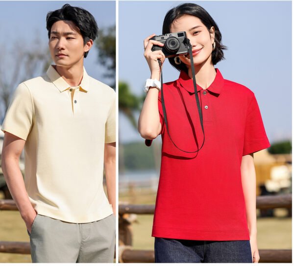 Custom Loose-Fit Unisex Polo Shirt A206 - Style 365A1A - product detail view 13 Custom Loose-Fit Unisex Polo Shirt A206 - Style 365A1A - product detail view 13