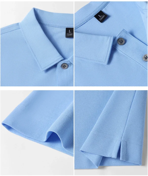 Custom Loose-Fit Unisex Polo Shirt A206 - Style 365A1A - product detail view 10 Custom Loose-Fit Unisex Polo Shirt A206 - Style 365A1A - product detail view 10