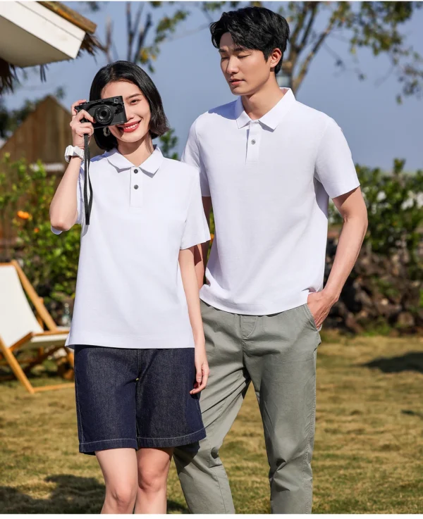 Custom Loose-Fit Unisex Polo Shirt A206 - Style 365A1A - product detail view 14 Custom Loose-Fit Unisex Polo Shirt A206 - Style 365A1A - product detail view 14