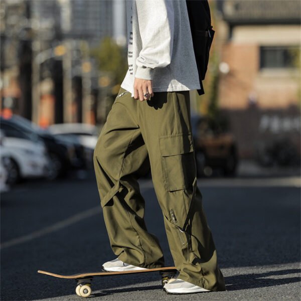 Custom Loose Multi-Pocket Cargo Pants - Style 59584A - product detail view 2